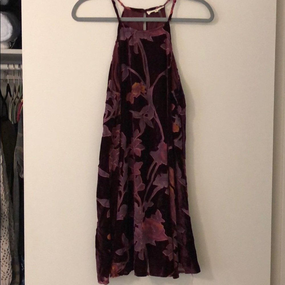 Maroon Party Dress
